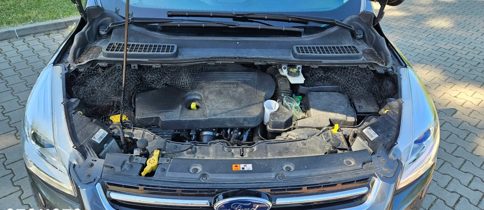 Ford Kuga cena 69800 przebieg: 46888, rok produkcji 2015 z Lubin małe 277